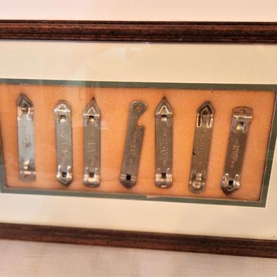 Lot #137  Framed Lot of JAX BEER bottle openers