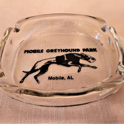 Lot #145  Vintage Mobile Greyhound Park Ashtray