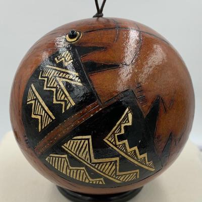 Robert Rivera gourd ornament