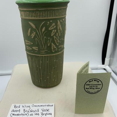 Red Wing pottery commemorative from 2004