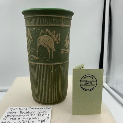 Red Wing pottery commemorative from 2004