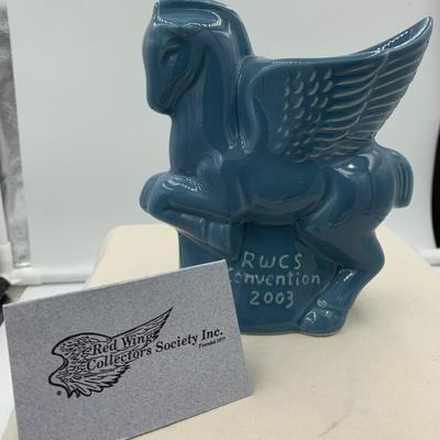 Red wing Pegasus commemorative