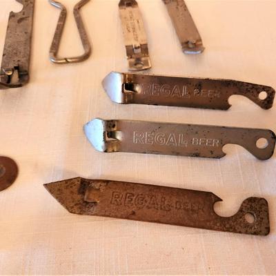 Lot #150  Lot of 16 Vintage Beer Bottle Openers - Jax, Regal, Falstaff