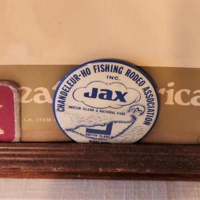 Lot #151  JAX BEER Advertising lot in Frame