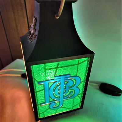 Lot #155 GREAT Pair of vintage JAX BEER Advertising Lanterns