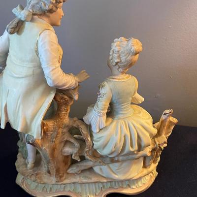 Antique Dresden Porcelain Figurines