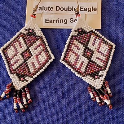 Paiute Double Eagle Earrings