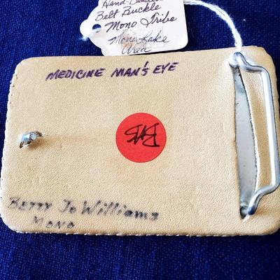 Medicine Man's Eye Belt Buckle