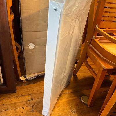 198 New in Box Snap Rail Sidewalk Sign Double Sided