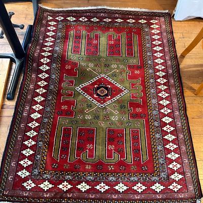 203 Khorasan 100% Oriental Wool Rug