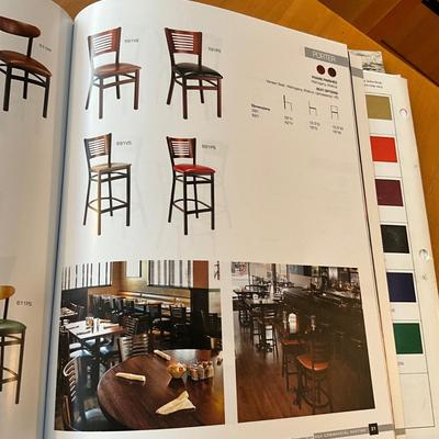 207 G & A Commercial Table and Four Chair Set