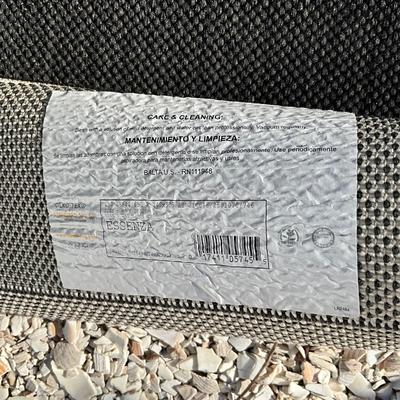 226 Black and White ESSENZA Indoor / Outdoor Area Rug 8' x 10'2"