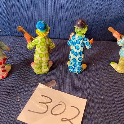 4.5â€ Vintage Clowns