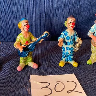 4.5â€ Vintage Clowns