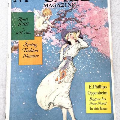LOT 176 Vintage McCall's Magazine 1918 Spring Fashion Issue!
