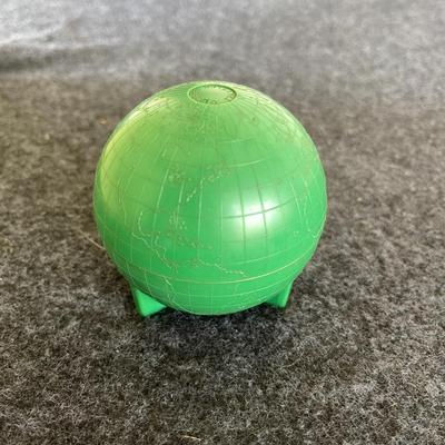LOT 182 Art Deco Plastic Globe Inkwell Green