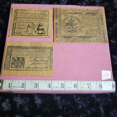 Replica Colonial Banknotes