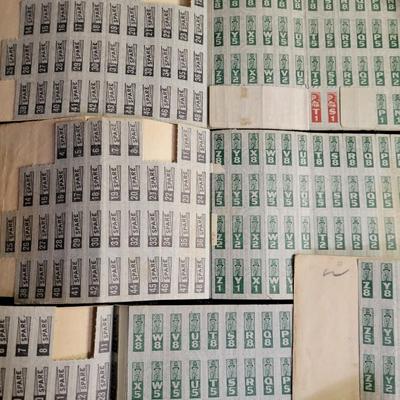 Vintage War Ration Book Lot
