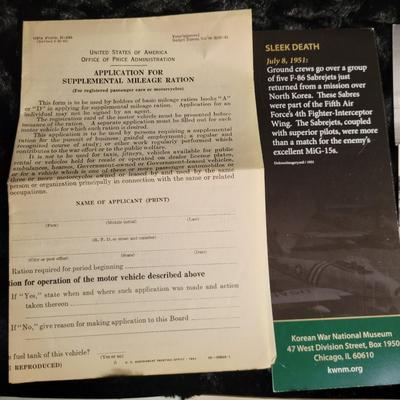 Army, Navy, Air Force Paper Collectibles