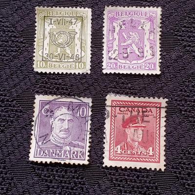 Vintage Foreign Stamps