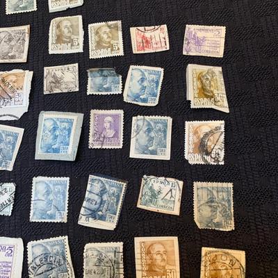 Vintage Spain Postage Stamps