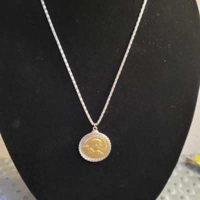 Vintage Coin Necklace