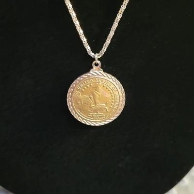 Vintage Coin Necklace