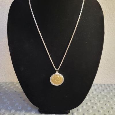 Vintage Coin Necklace