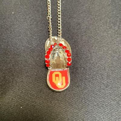 OU Flip Flop Necklace