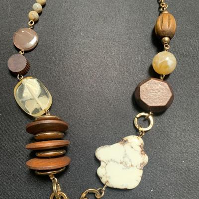 24â€ necklace with 6â€ pendant
