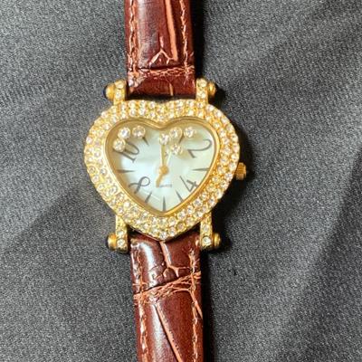 Heart shaped watch