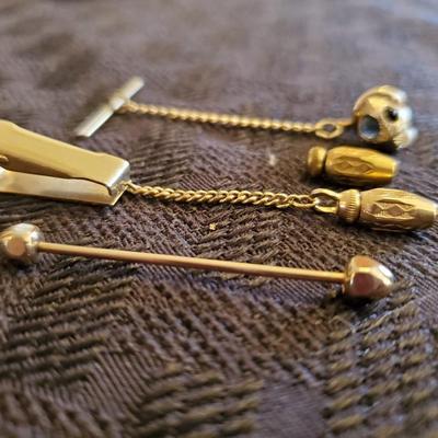 Lot Vintage Tie Tacs