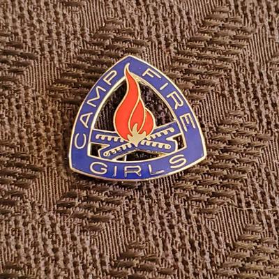 Vintage Camp Fire Girls Pin