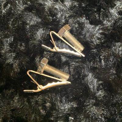 Vintage Screw Bolt Duratoro Tie Clip