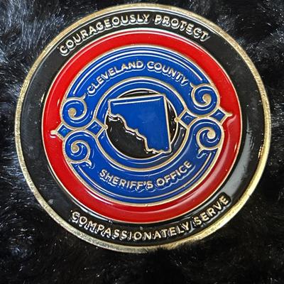 Cleveland County Sheriff Challenge Coin