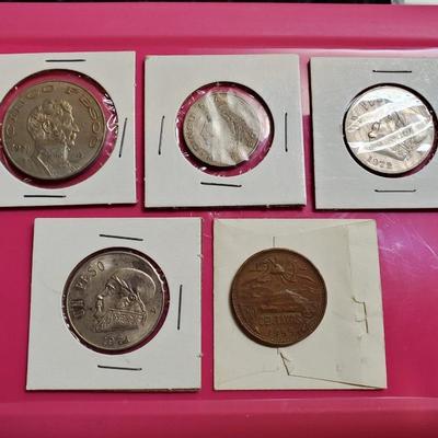 Lot of Mexican Coins