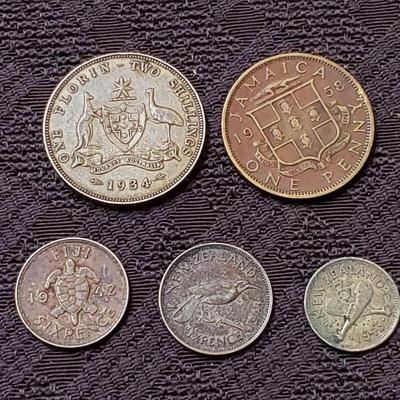 Foreign Coins Lot