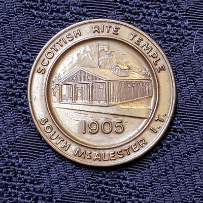 Vintage Masonic Token