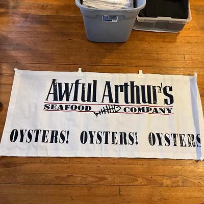 230 Awful Arthurs Seafood Co Banner