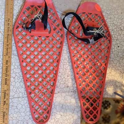 Vintage Snow Treads Plastic Snowshoes