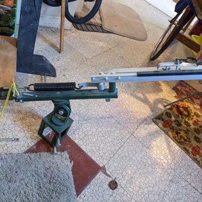 Clay Pigeon Thrower and New Box of Clay Pigeons