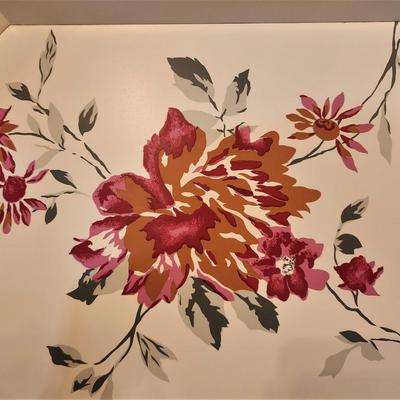 Lot #163  Decorative Serving tray - new in box