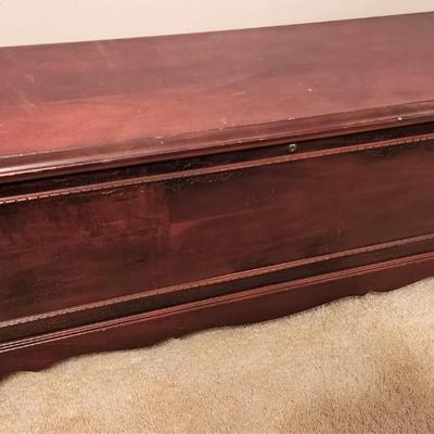 Lot #166  Vintage LANE Cedar Chest with Keys