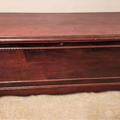 Lot #166  Vintage LANE Cedar Chest with Keys