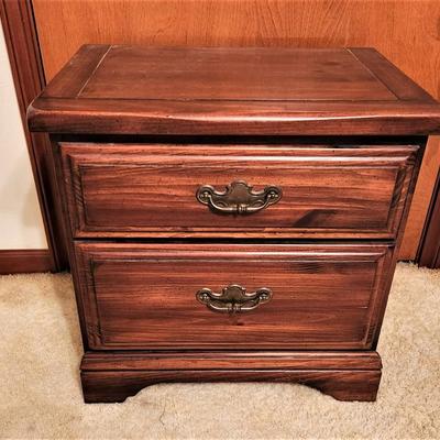 Lot #168  Vintage Rock Maple Night Stand