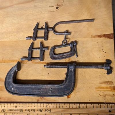 Wonderful Vtg Clamps