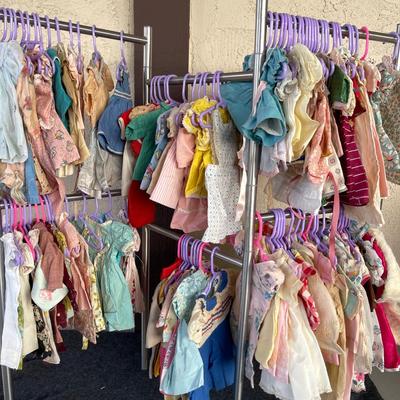 LOT 197 Vintage Doll Cloths 97 pcs - Most Commercially Made 1930s - 1950s.