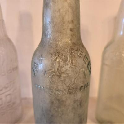 Lot #180 Scarce group of Vintage JAX bottles, including a very rare Jackson Root Beer bottle
