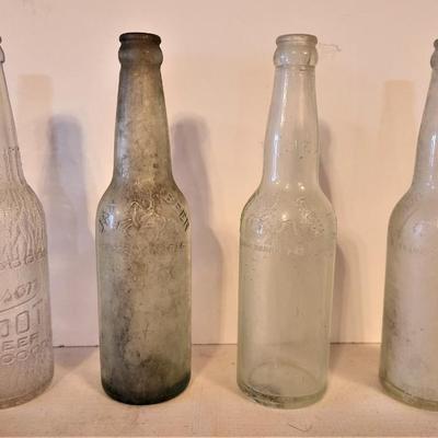 Lot #180 Scarce group of Vintage JAX bottles, including a very rare Jackson Root Beer bottle