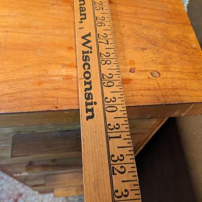 Homemade Pine Desk